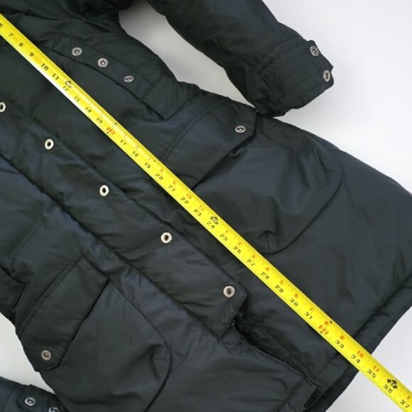 MEC Women's Black Premium Down Fill Parka Puffer Winter Hooded Coat Sz S - Picture 15 of 16